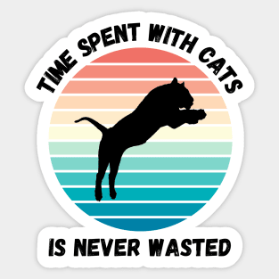 Cats Are Like Potato Chips You Cant Have Just One Sticker